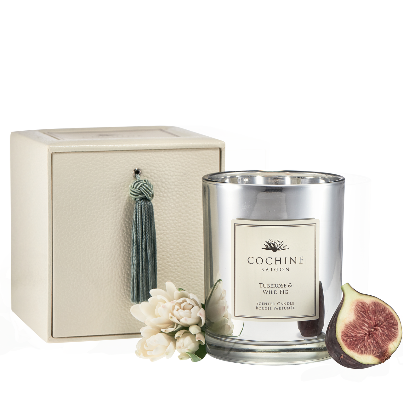 Cochine scented candles are a stylish way to enrich your home with the luxurious ambience of sun-warmed Saigon.